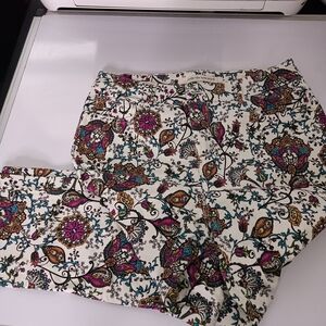 Jones New York Women's Straight Leg Jeans - Multicolor Paisley